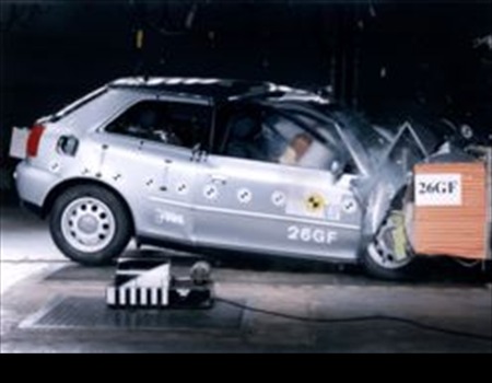 Краш тест Audi A3 (1998)